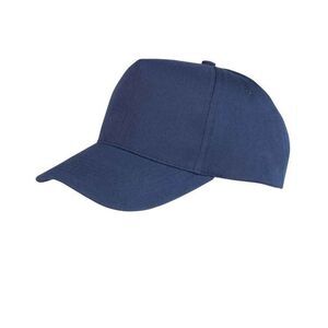 Result Boston 5 Panel Baseball Cap / Navy